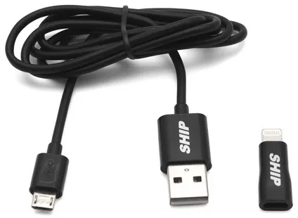 Интерфейсный кабель SHIP MICRO USB/Apple 8pin API08MUPBB