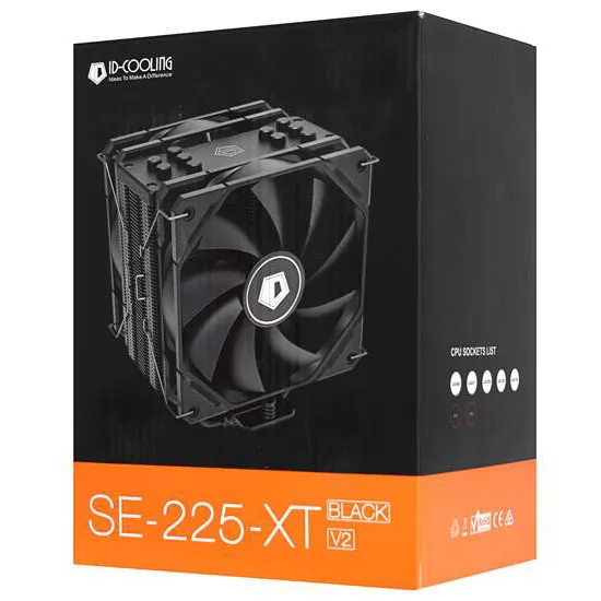 Кулер для процессора ID-Cooling SE-225-XT BLACK V2
