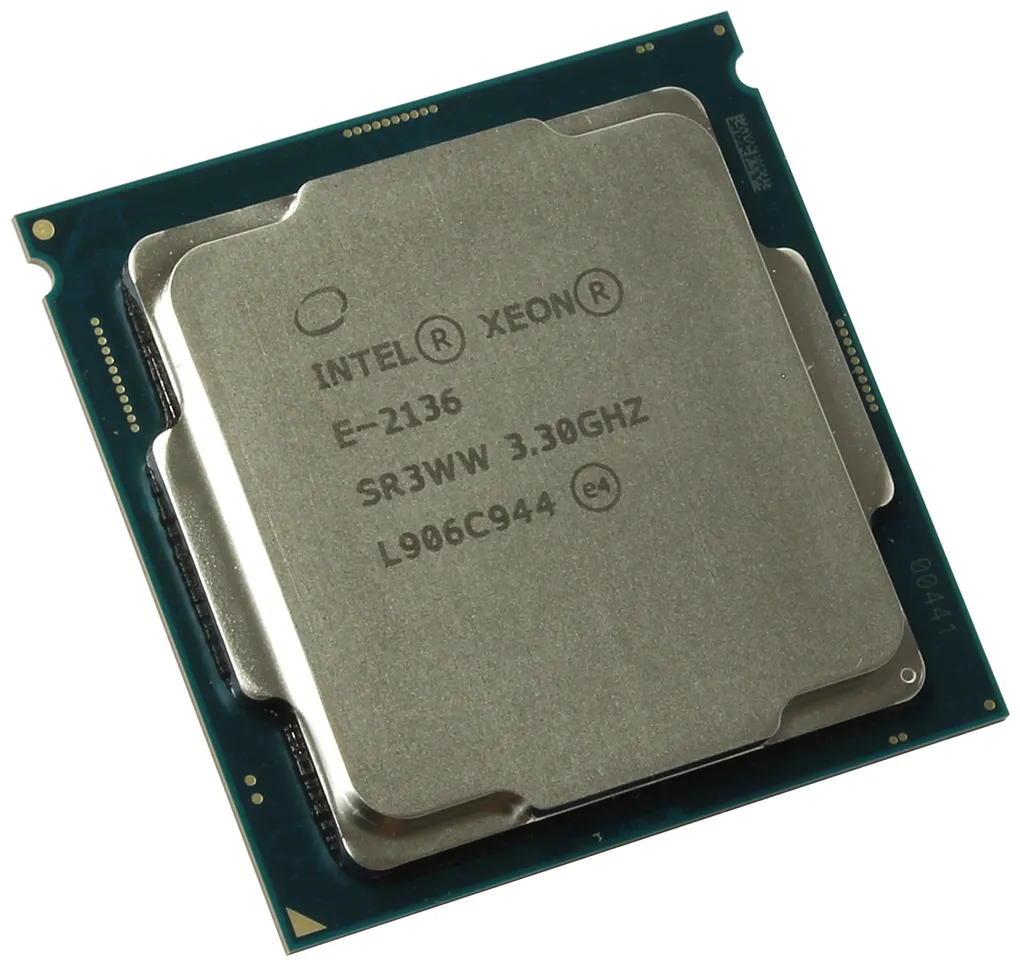Процессор Intel Xeon E-2136