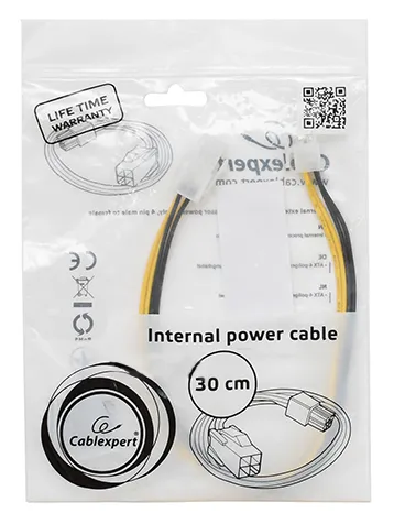 Кабель питания Cablexpert CC PSU-7, 0.3m