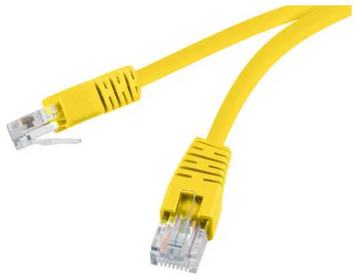 Патч корд UTP 5e-Cat 5 m Cablexpert PP10-5M/Y желтый