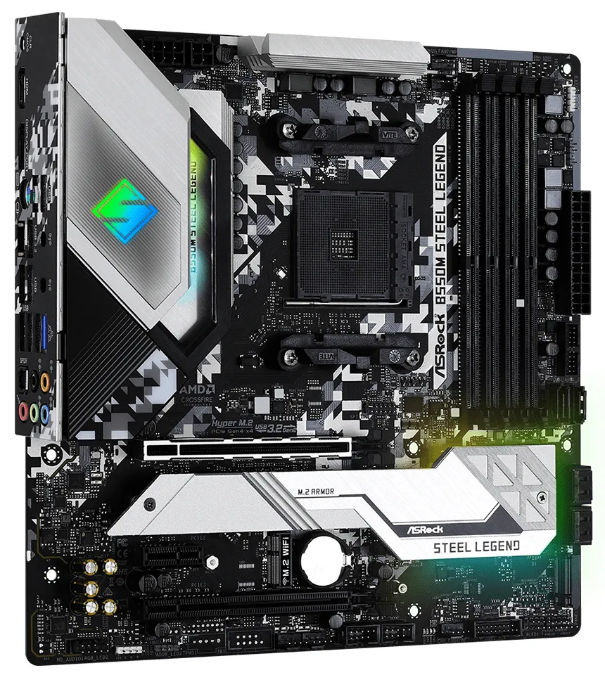 Материнская плата ASRock B550M STEEL LEGEND