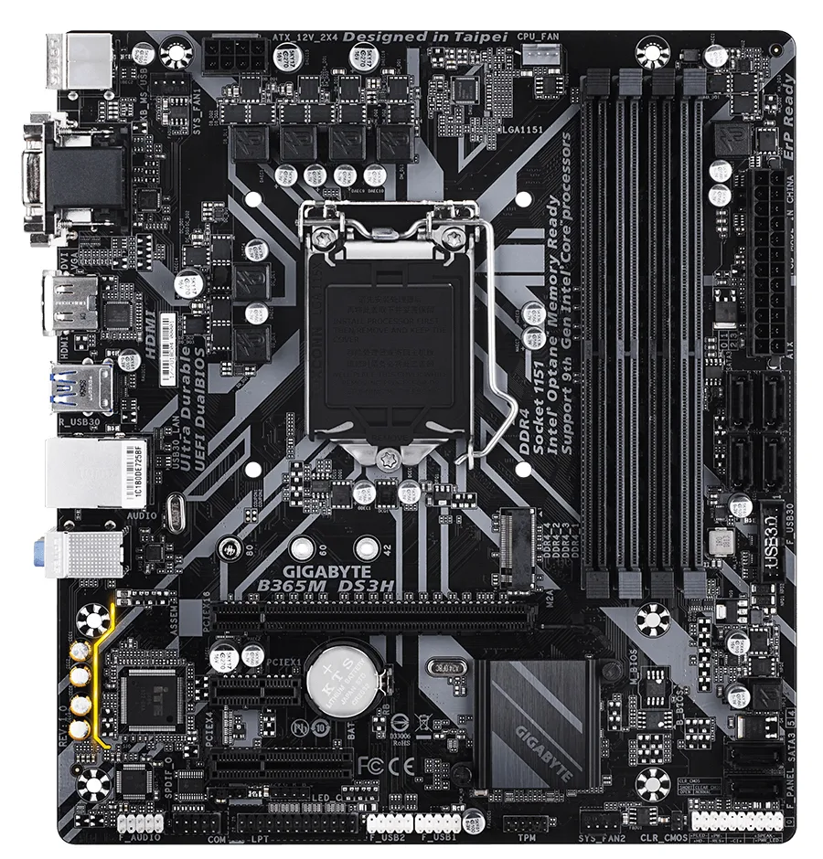 Материнская плата Gigabyte B365M DS3H