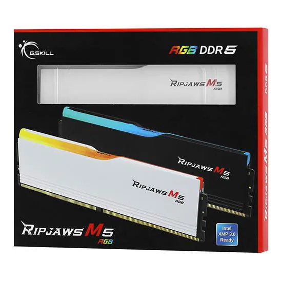 Оперативная память 32 GB kit G.Skill RipJaws M5 RGB F5-6000J3648D16GX2-RM5RW