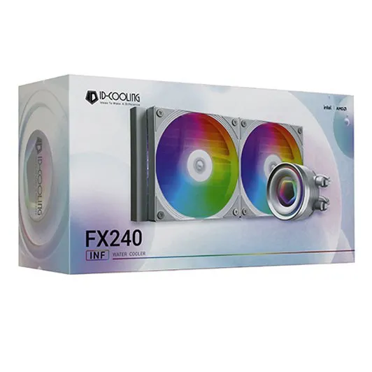 Водяное охлаждение ID-Cooling FX240 INF WHITE
