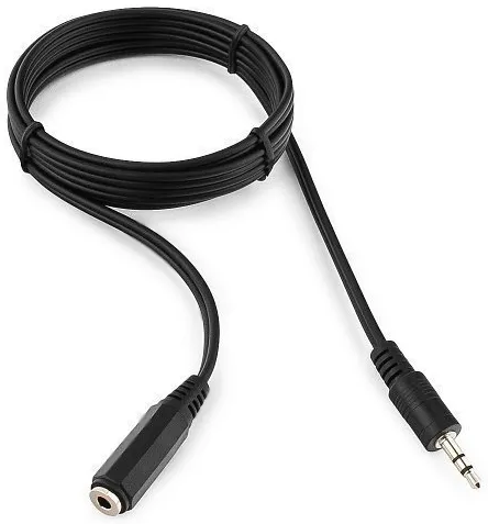 Кабель аудио сигнала Cablexpert CCA-423, 1.5m, Black, OEM