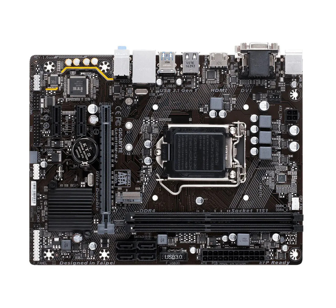Материнская плата Gigabyte GA-H110M-M.2