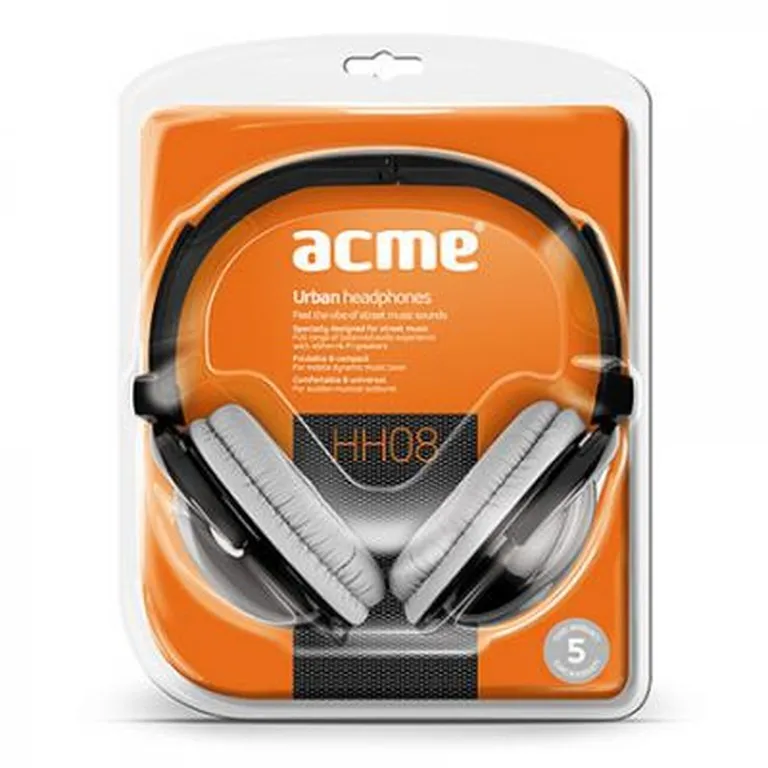 Наушники-накладные Acme HH08 Чёрный