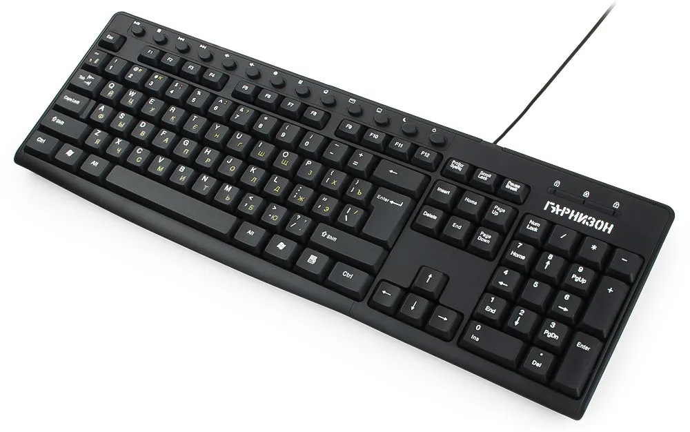 Клавиатура Гарнизон GKM-125 black