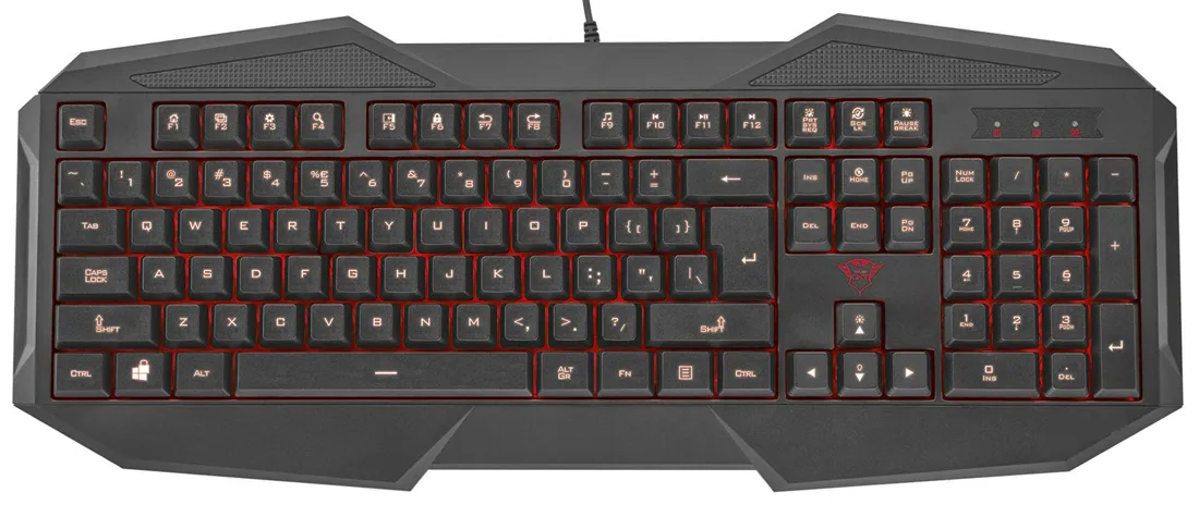 Клавиатура игровая Trust RU GXT830-RW AVONN GAMING KB