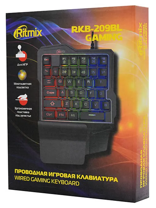 Клавиатура Ritmix RKB-209BL Gaming