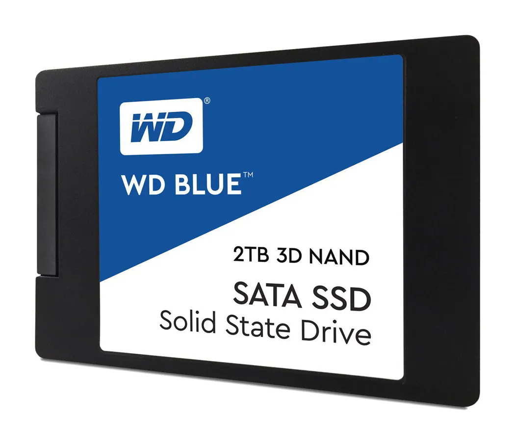 SSD накопитель WD Blue 3D NAND WDS200T2B0A 2ТБ