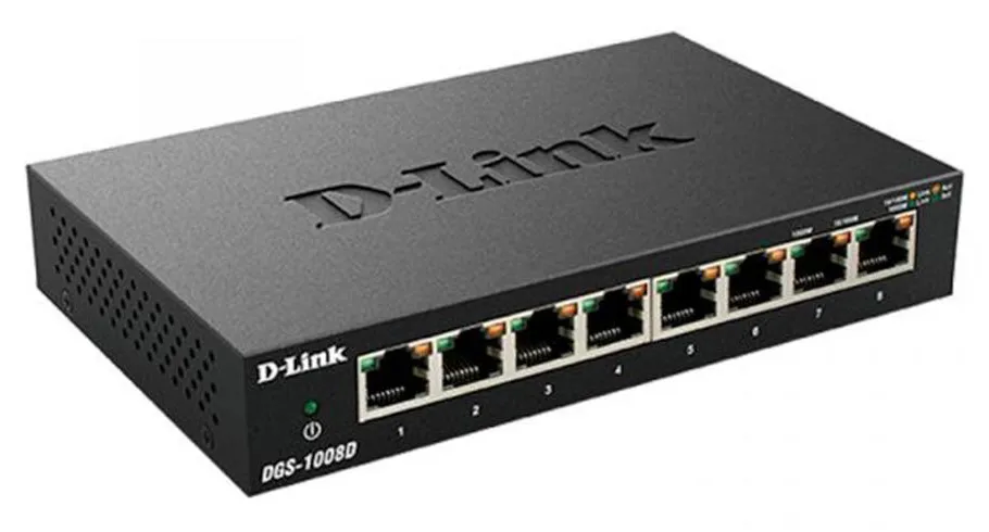 Коммутатор D-Link DGS-1008D/J3B