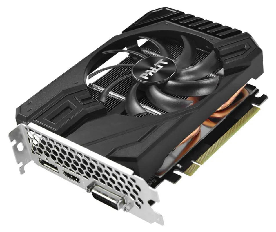 Видеокарта 6Gb Palit GTX1660 STORMX OC NE51660S18J9-165F