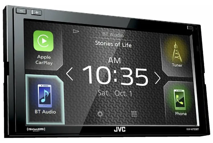 Автомагнитола JVC KW-M730BT