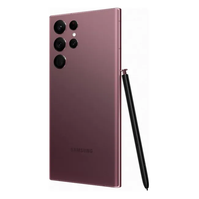 Смартфон Samsung Galaxy S22 Ultra 5G 8/128GB Burgundy SM-S908BDR8WWD