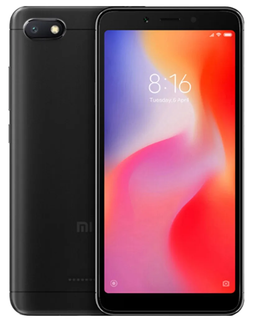 Смартфон Xiaomi Redmi 6A черный
