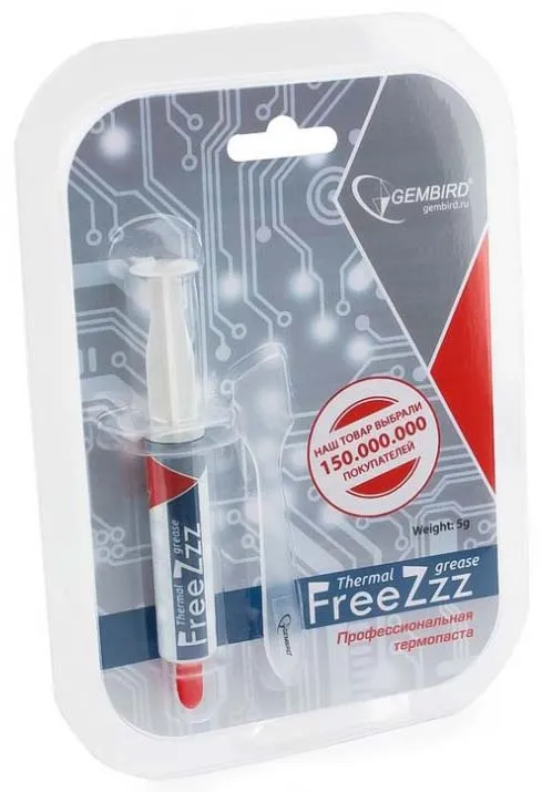 Термопаста Gembird FreeZzz GF-01-5