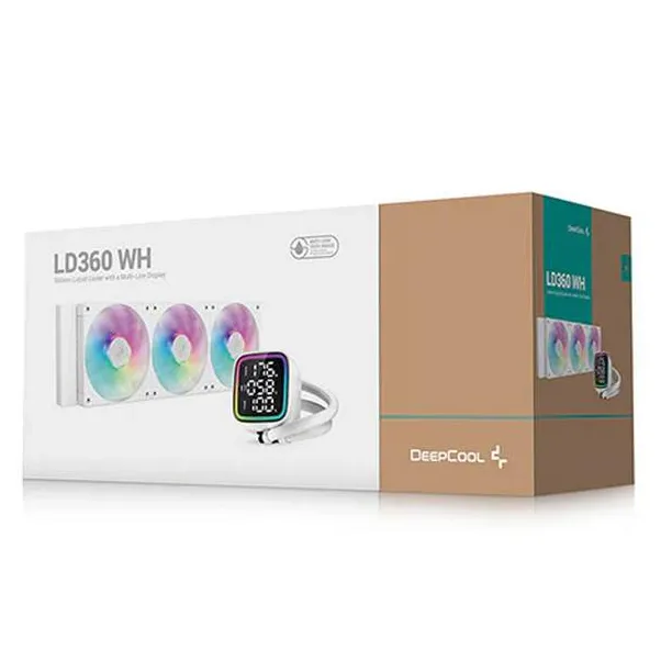 Водяное охлаждение Deepcool LD360 WH R-LD360-WHDMMN-G-1
