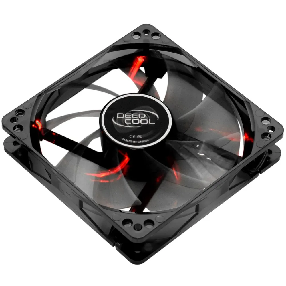 Кулер для корпуса DeepCool Wind Blade RED 120