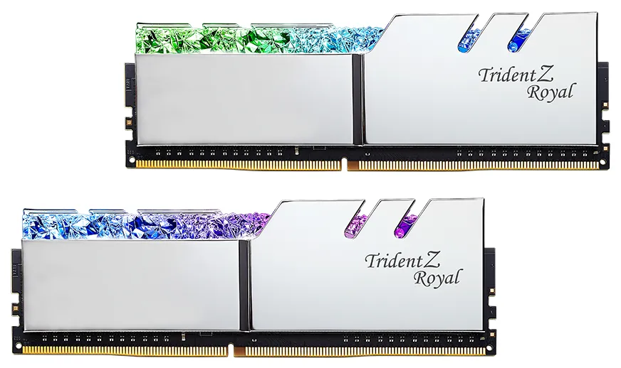 Оперативная память 32GB kit G.Skill Trident Z Royal F4-3200C16D-32GTRS