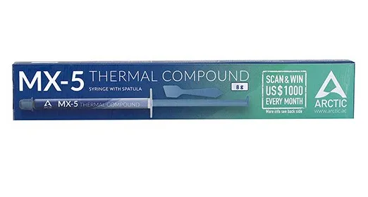Термопаста Arctic Cooling MX-5  8г шприц + аппликатор