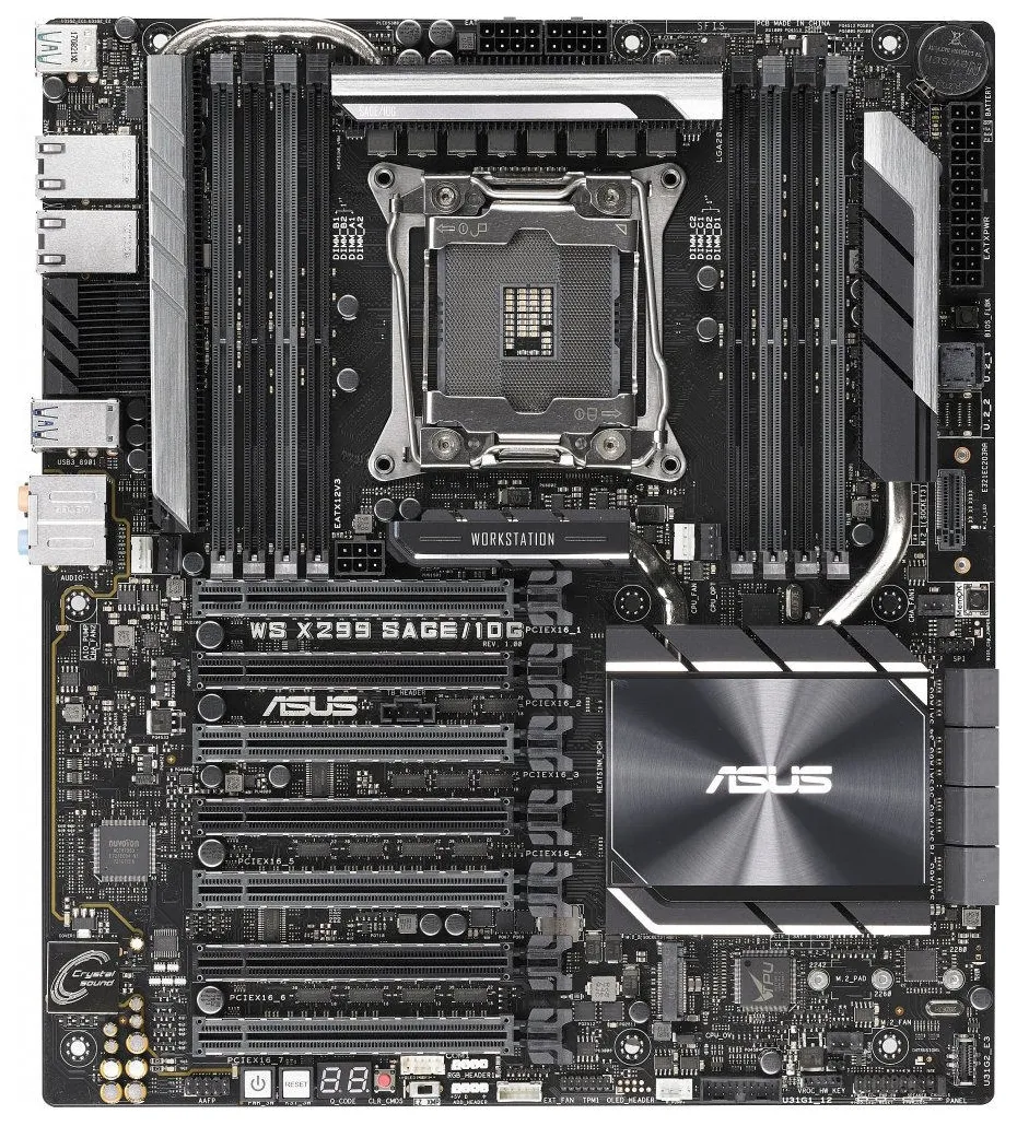 Материнская плата Asus WS X299 SAGE/10G