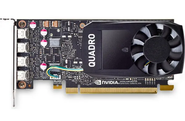 Видеокарта 4 GB PNY Quadro P1000 V2 VCQP1000V2-BLS