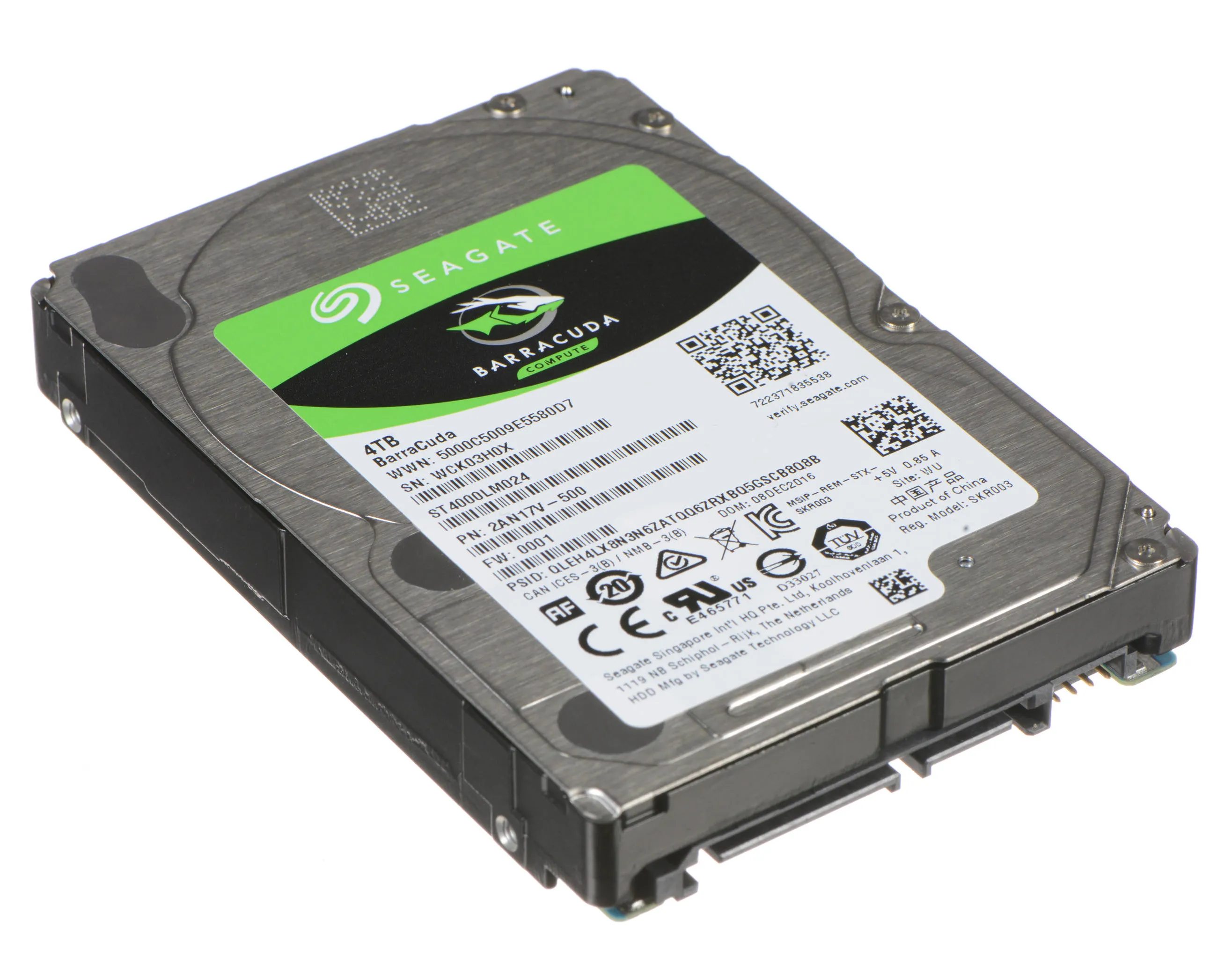 Жесткий диск 4Tb Seagate BarraCuda ST4000LM024