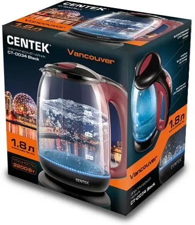 Чайник Centek CT-0034 Black