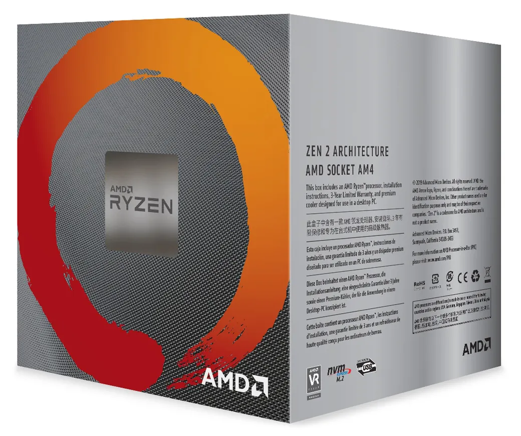 Процессор AMD Ryzen 5 3600X BOX