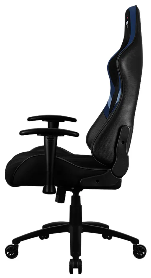 Игровое компьютерное кресло Aerocool AERO 1 Alpha Чёрно-Синий