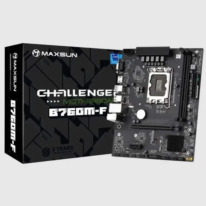 Материнская плата MaxSun Challenger B760M-F D4