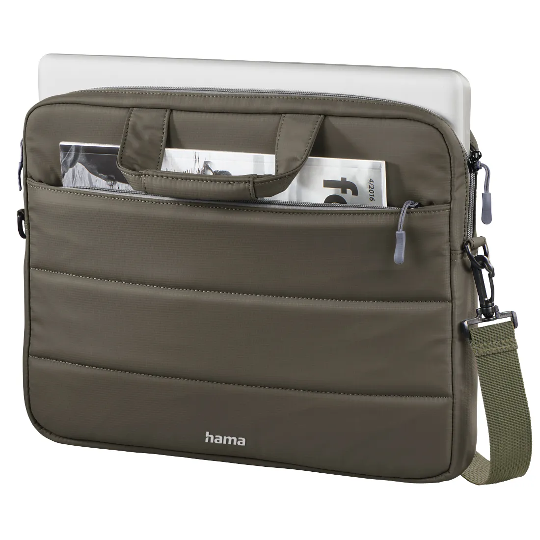Сумка для ноутбука Hama Toronto, 00216572, up to 14.1", Olive