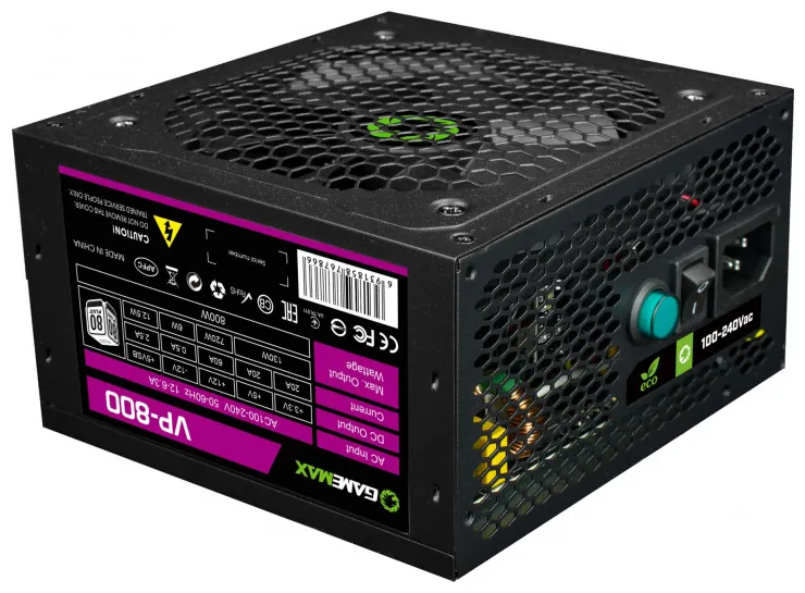 Блок питания GameMax VP-800 v2