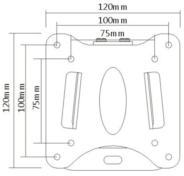 Кронштейн для ТВ и мониторов Brateck LCD-203