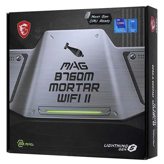 Материнская плата MSI MAG B760M MORTAR WIFI II D4