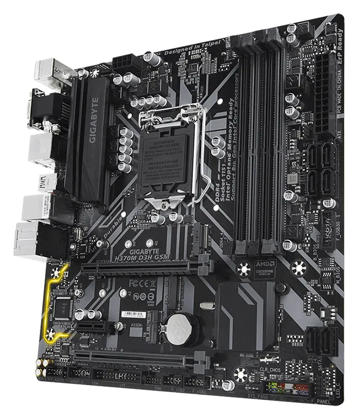 Материнская плата GIGABYTE H370M D3H GSM 1.0 GAH37M3HG-00-G