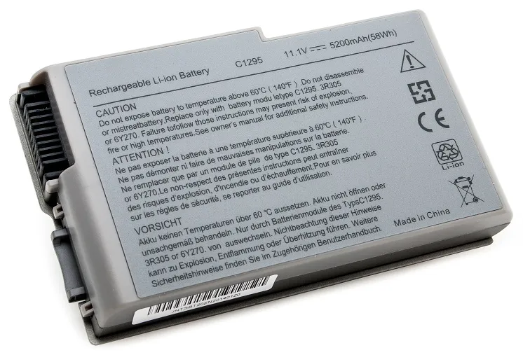 Аккумулятор PowerPlant для ноутбуков Dell Latitude D600 (C1295, DE D600, 3S2P) NB00000034