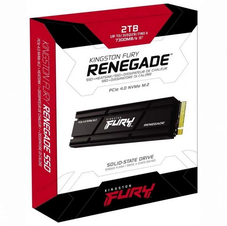 SSD накопитель 2Tb Kingston Fury Renegade SFYRDK/2000G