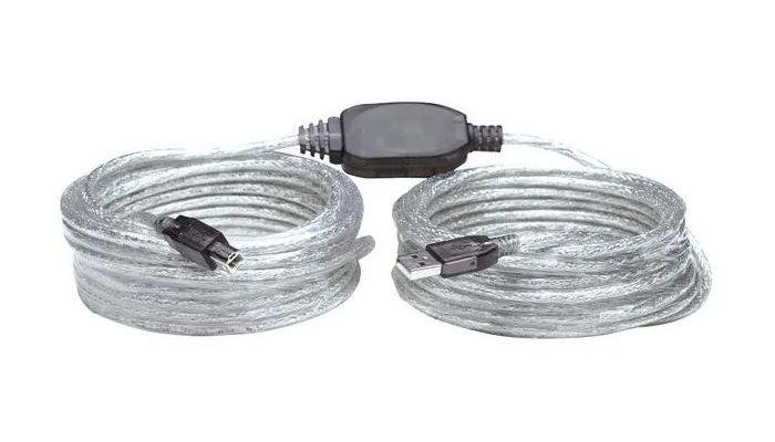 Кабель Manhattan USB 2.0 активный 510424