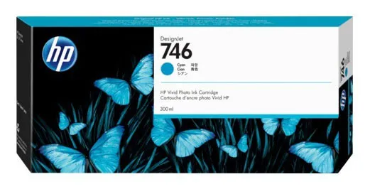 Картридж HP Europe P2V80A Струйный голубой
