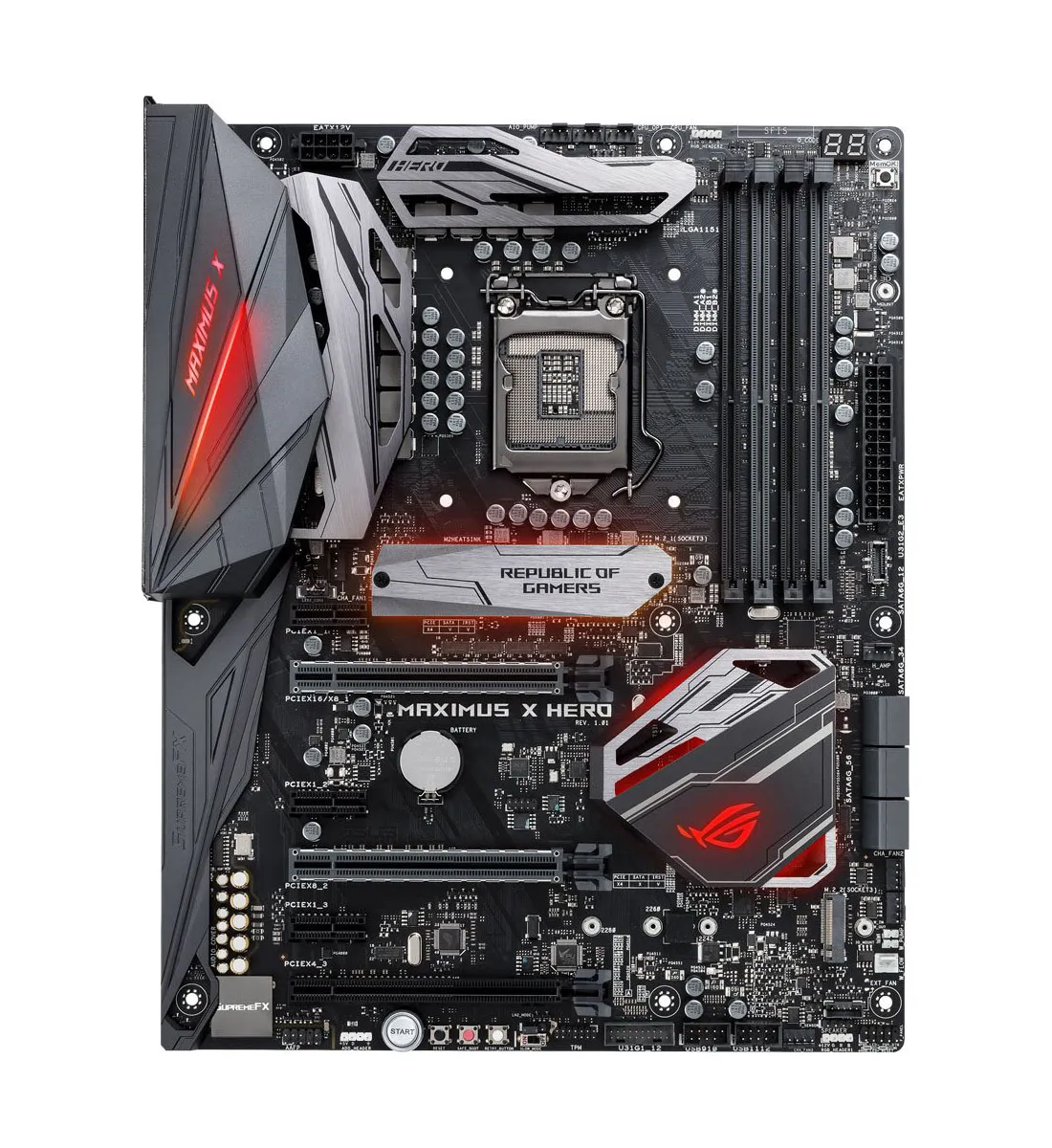Материнская плата ASUS ROG MAXIMUS X HERO