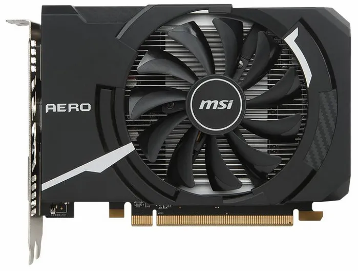 Видеокарта 4GB MSI RX 550 AERO ITX 4G OC