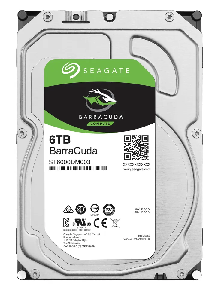 Жесткий диск 6Tb Seagate Barracuda ST6000DM003
