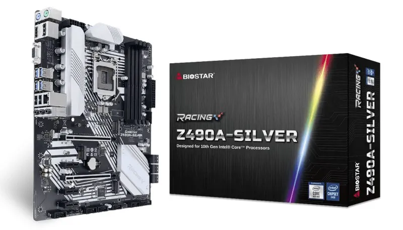 Материнская плата Biostar Z490A Silver