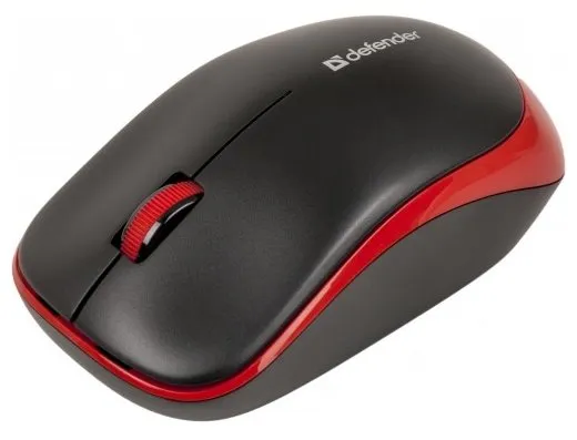 Компьютерная мышь беспроводная Defender Hashiru MS-135 Black + Red