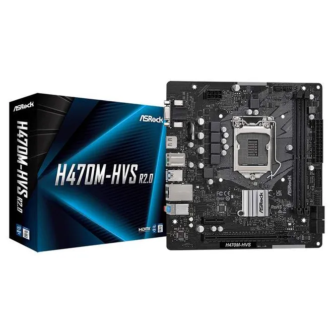 Материнская плата ASRock H470M-HVS R2.0