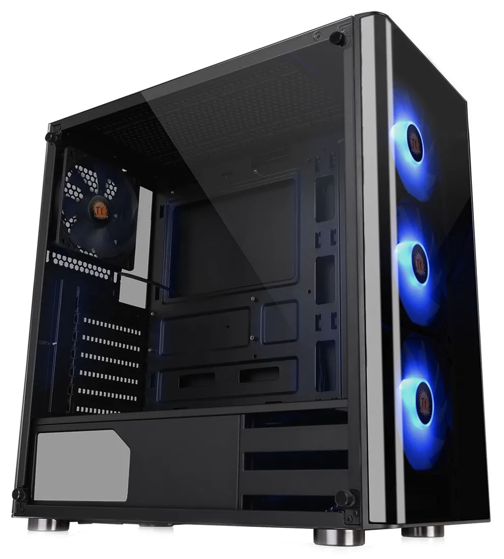 Корпус для ПК Thermaltake V200 TG RGB CA-1K8-00M1WN-01