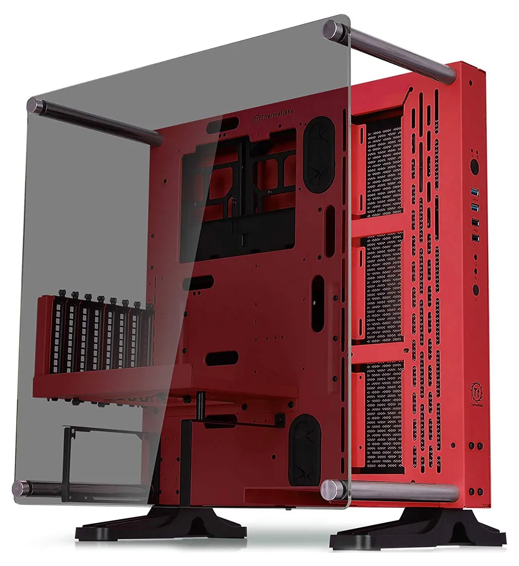 Корпус для ПК Thermaltake Core P3 TG RED CA-1G4-00M3WN-03